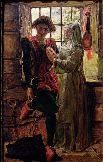 克劳迪奥和伊莎贝拉（小组） 作者 William Holman Hunt